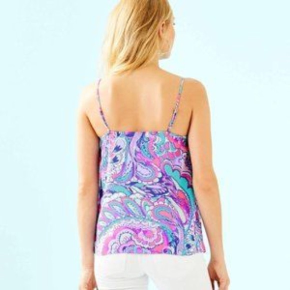 Lilly Pulitzer Karsen Cami Tank Top Size Xsmall - Picture 2 of 7